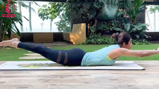 Shilpa Shetty's workout photos