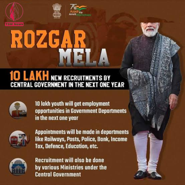 In a bid to tackle unemployment and provide opportunities to the youth of India, Prime Minister Narendra Modi is set to distribute approximately 71,000 appointment letters d