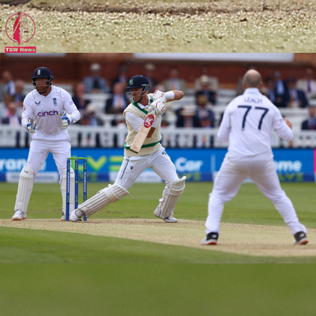 Mark Adair and Andy McBrine now hold the record for Ireland's highest partnership in Test cricket