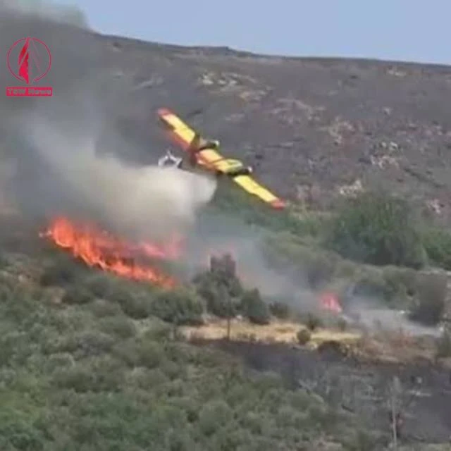 Greece Firefighting Plane Crashes