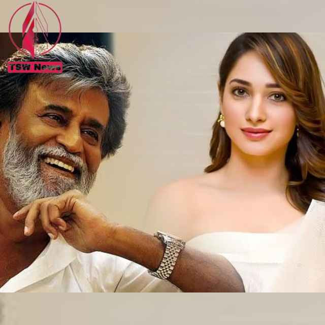 Rajinikanth and Tamannaah in Jailer