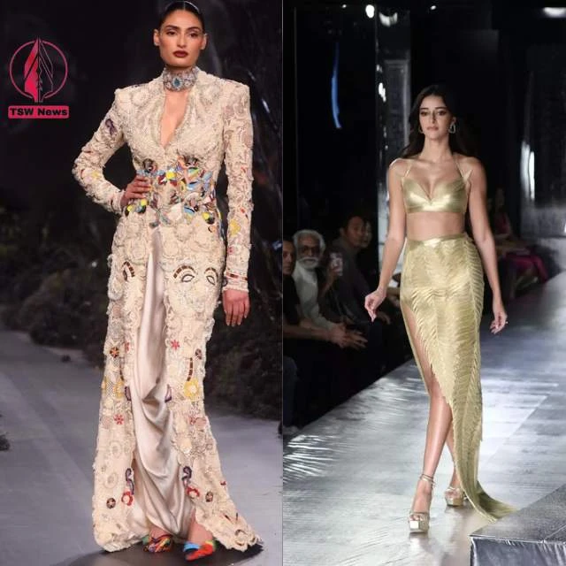 Athiya Shetty and Ananya Panday on Ramp