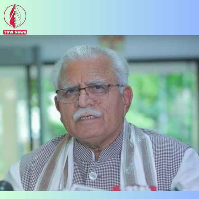 Chief Minister Manohar Lal Khattar (Image Credit:ANI)