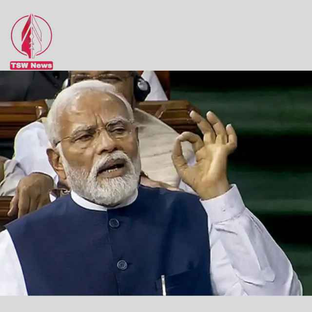 PM Modi in Lok Sabha