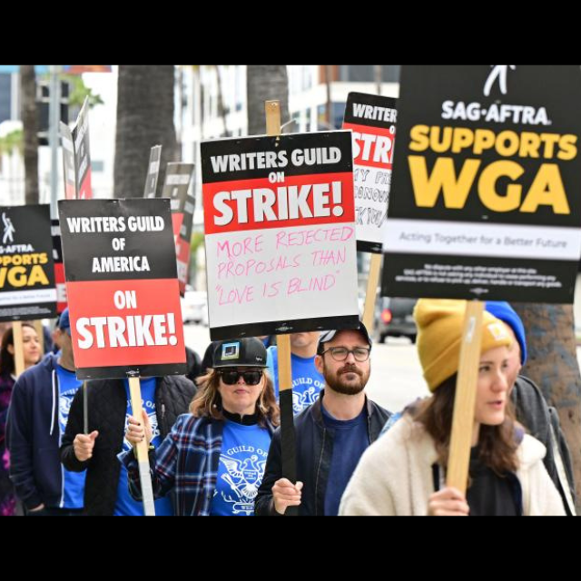 Hollywood writers, strike, tentative agreement