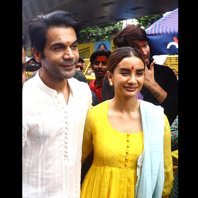 RajKummar Rao and Patralekhaa, Lalbaugcha Raja