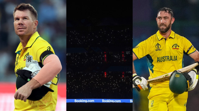 Controversial Lights: Maxwell's Disapproval, Warner's Applause in Cricket Showdown