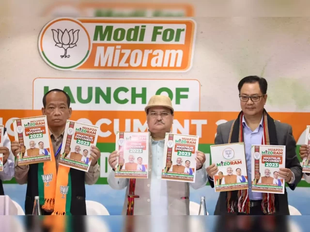 Mizoram Polls Stir Controversy with Allegations of BJP's Influence