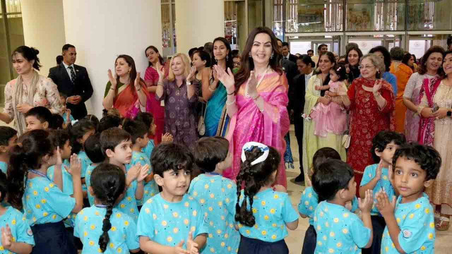 Nita Ambani's Heartwarming 60th Birthday Celebration with Underprivileged Kids