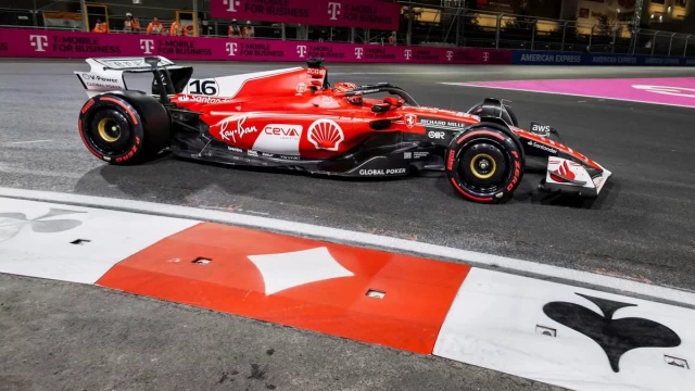 Ferrari's Leclerc Secures Top Spot at Las Vegas Grand Prix 2023