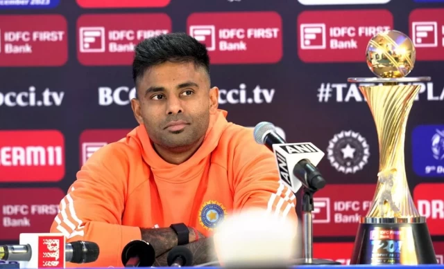 Low Media Presence at Suryakumar Yadav's Inaugural Press Conference as India's Captain