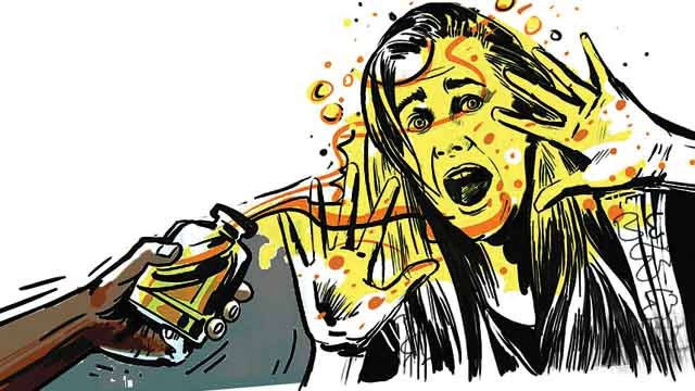 Tragic Turn: Rape Suspect Throws Acid at Victim's Daughter, Fatally Consumes It