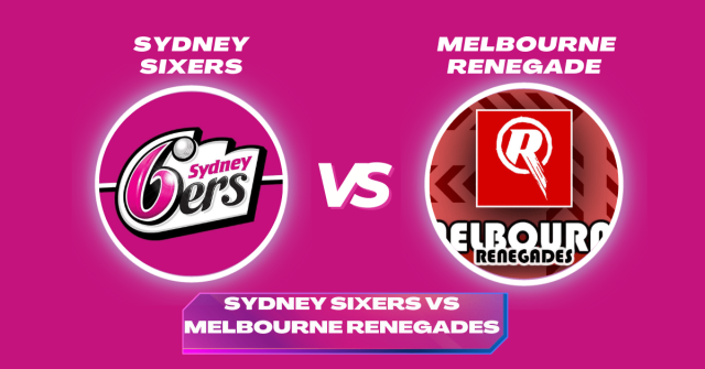 BBL 2023-24: Sydney Sixers vs Melbourne Renegades Pitch Preview