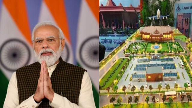 Ayodhya Gears Up for PM Modi's Arrival with Ornate Decor