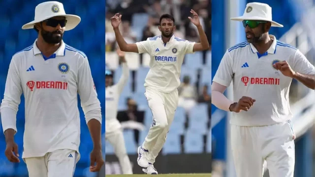 Jadeja, and Mukesh Set for 2nd Test; Ashwin, Prasidh Omitted from India's Playing XI