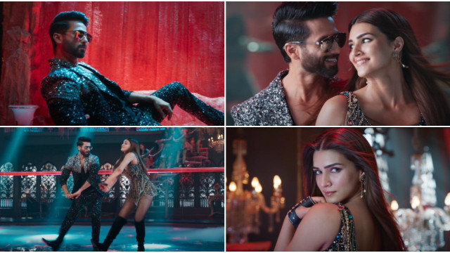 Teri Baaton Mein Aisa Uljha Jiya Title Track is released. Shahid-Kriti's dance makes up for 'kuch bhi' lyrics