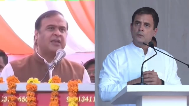 Political Clash: Himanta Biswa Sarma and Rahul Gandhi Debate Viral Dog-Biscuit Video