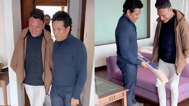 Sachin Tendulkar's Encounter with Amir Hussain Lone, Jammu and Kashmir Para Cricket Team Captain, Unveiled