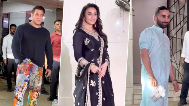 Salman Khan, Bobby Deol, Preity Zinta, Arbaaz Khan, Sshura Khan glam up for Sohail Khan's Eid party