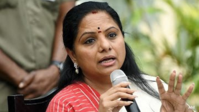 Bharat Rashtra Samithi (BRS) leader K Kavitha